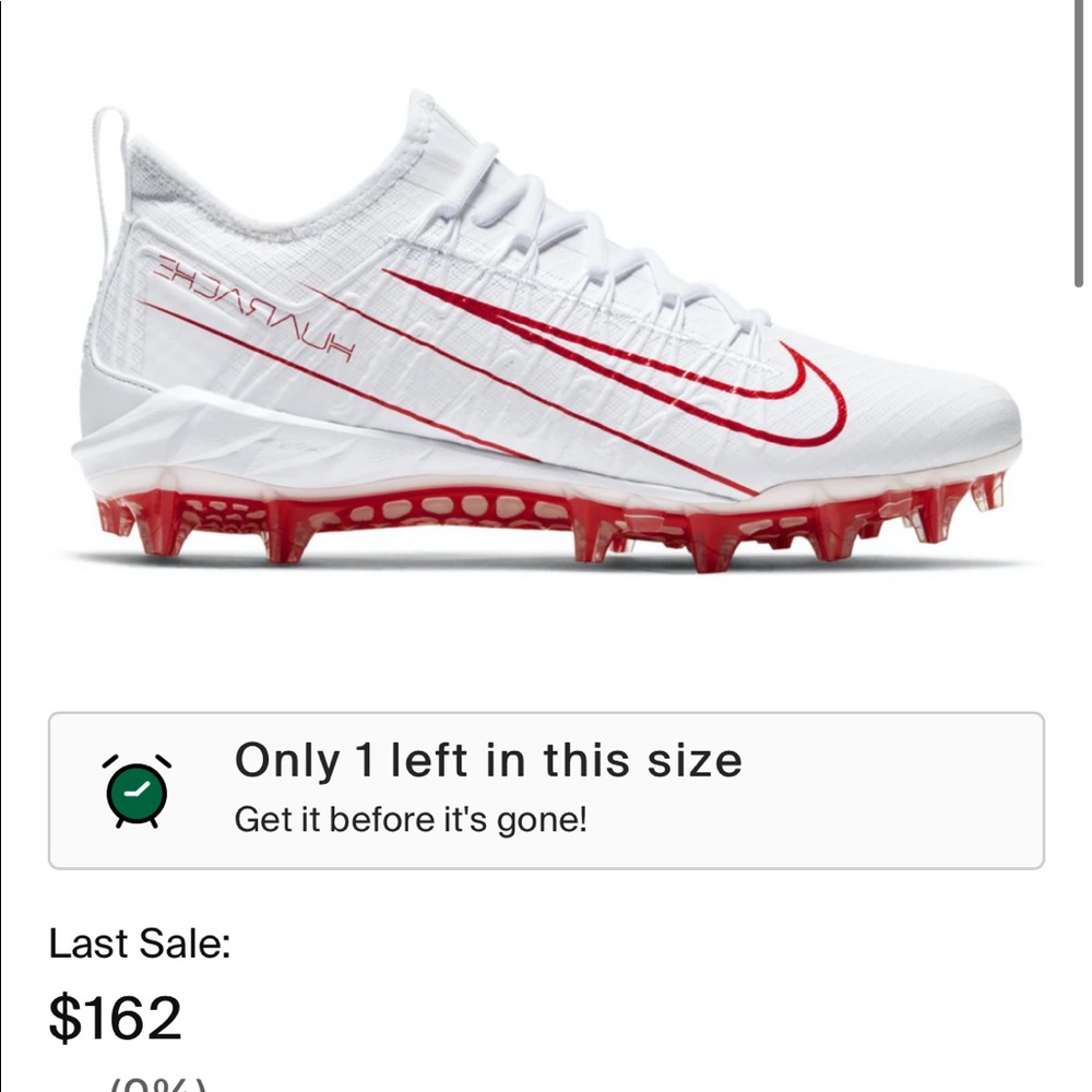 Nike Alpha Hurache 7 Pro Lacrosse Cleats in size Men’s 8/Women’s 9.5